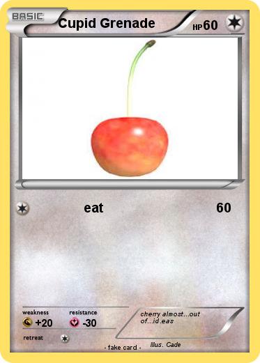 Pokemon Cupid Grenade