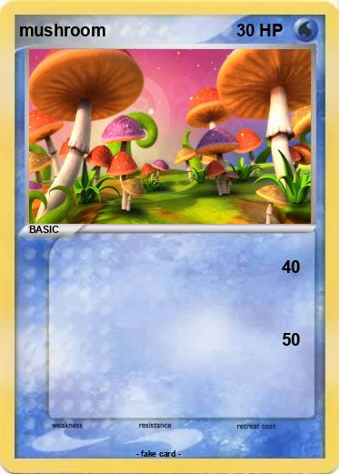 Pokemon mushroom