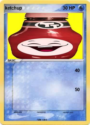 Pokemon ketchup