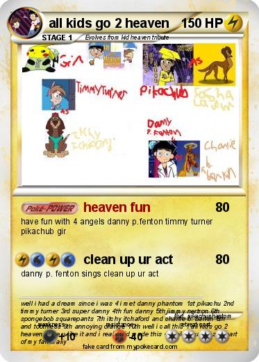 Pokemon all kids go 2 heaven