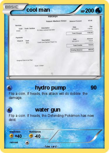 Pokemon cool man