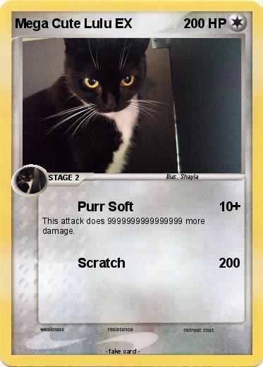 Pokemon Mega Cute Lulu EX