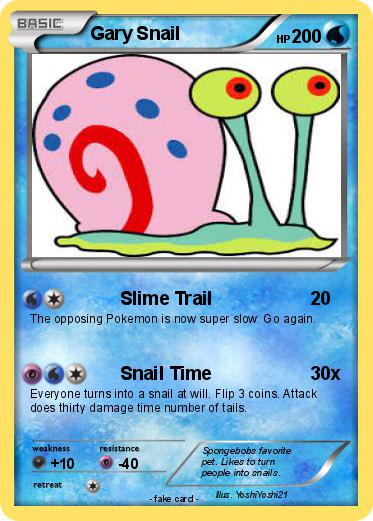 Pokemon Gary Snail