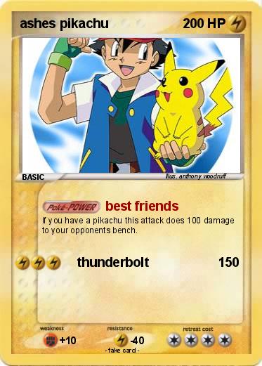 Pokemon ashes pikachu