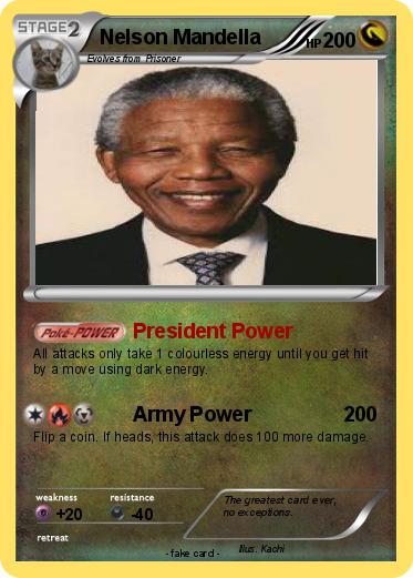 Pokemon Nelson Mandella