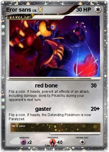 Pokemon Eror sans