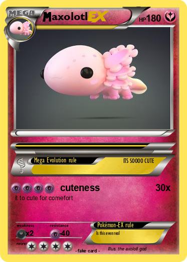 Pokemon axolotl