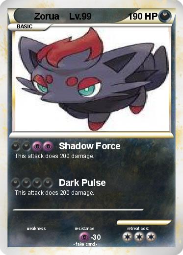 Pokemon Zorua    Lv.99