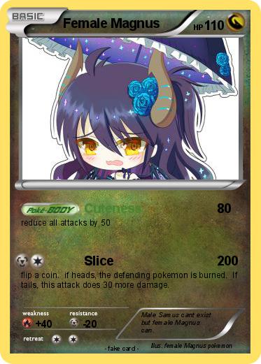 Pokemon Female Magnus