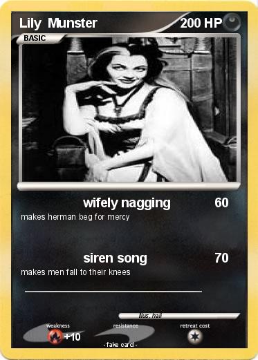 Pokemon Lily  Munster