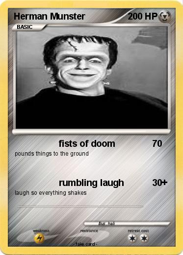 Pokemon Herman Munster