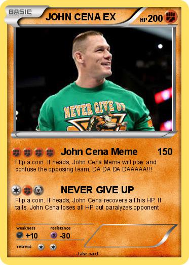 Pokemon JOHN CENA EX
