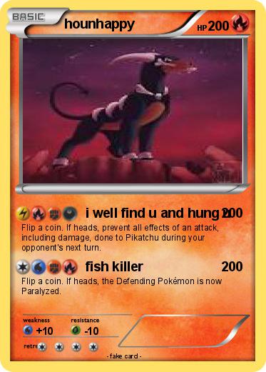 Pokemon hounhappy