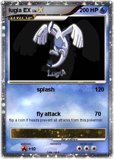 Pokemon lugia EX