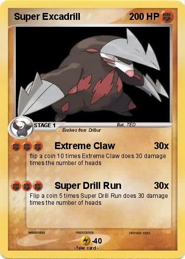 Pokemon Super Excadrill