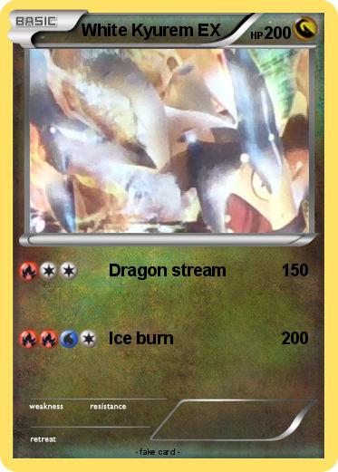 Pokemon White Kyurem EX