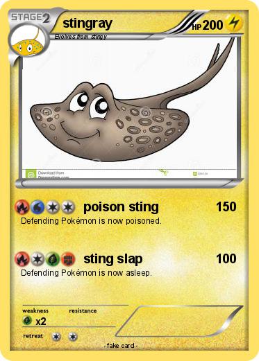 Pokemon stingray