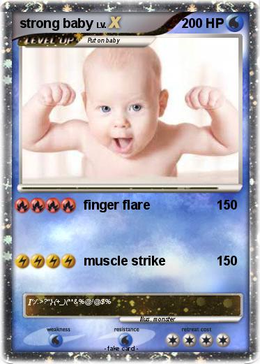 Pokemon strong baby