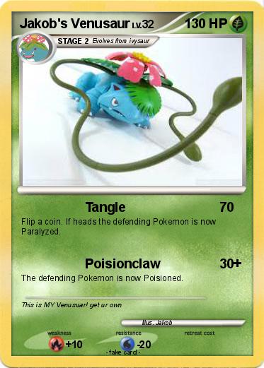 Pokemon Jakob's Venusaur