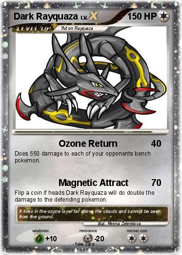 Pokemon Dark Rayquaza