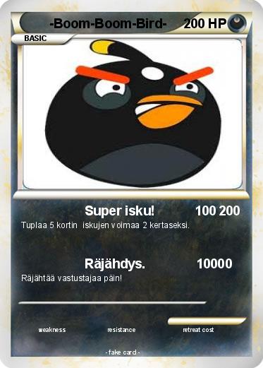 Pokemon -Boom-Boom-Bird-