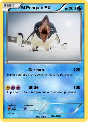 Pokemon M Penguin EX
