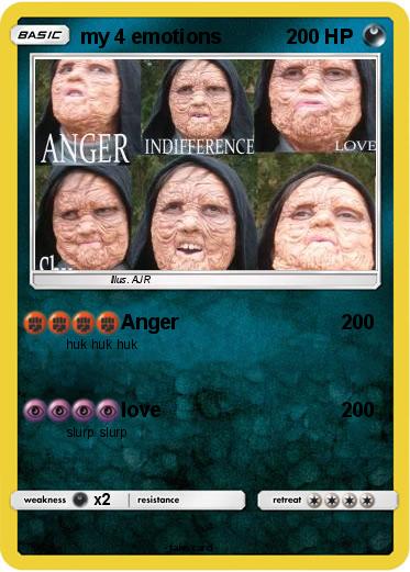 Pokemon my 4 emotions
