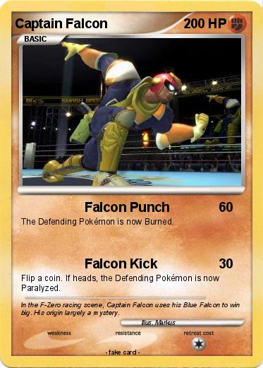 Pokemon Captain Falcon