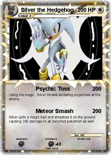 Pokemon Silver the Hedgehog