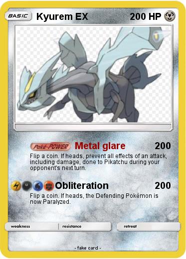 Pokemon Kyurem EX