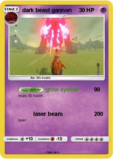Pokemon dark beast gannon