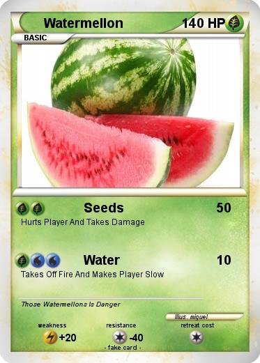 Pokemon Watermellon