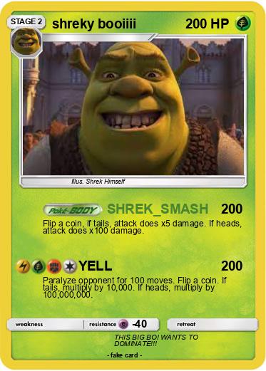 Pokemon shreky booiiii