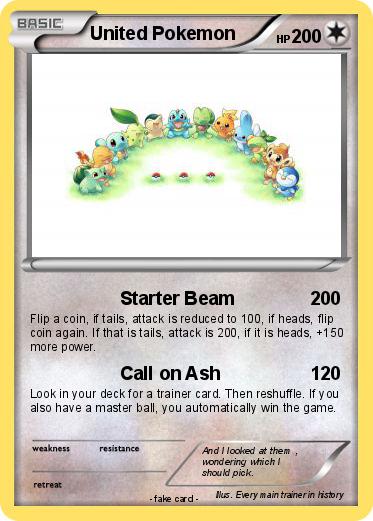 Pokemon United Pokemon