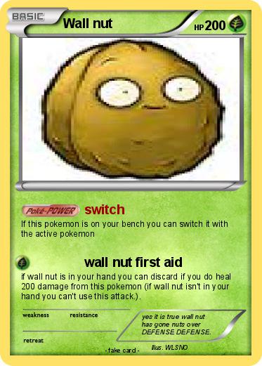 Pokemon Wall nut