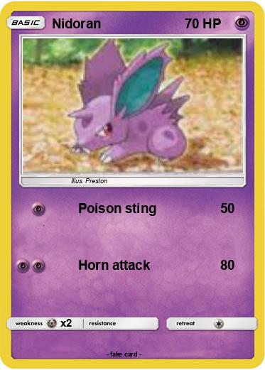 Pokemon Nidoran
