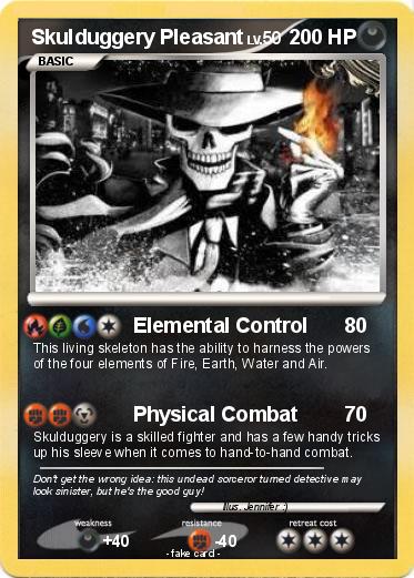Pokemon Skulduggery Pleasant