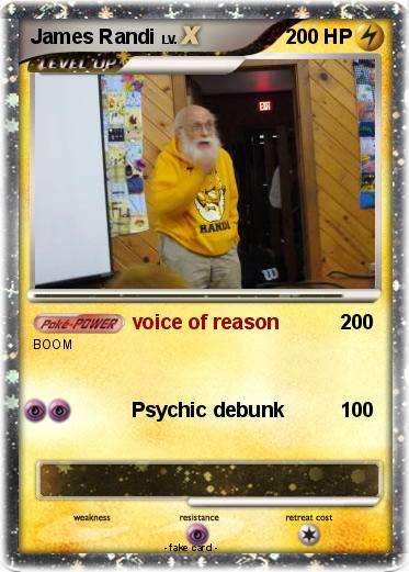 Pokemon James Randi