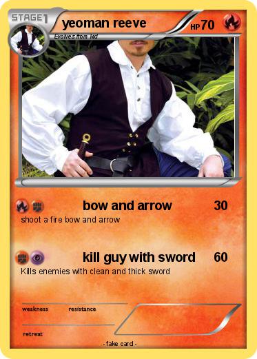 Pokemon yeoman reeve