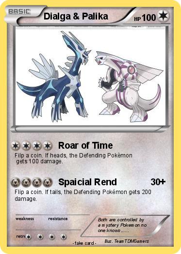 Pokemon Dialga & Palika