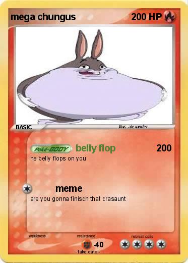 Pokemon mega chungus