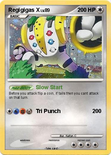Pokemon Regigigas X