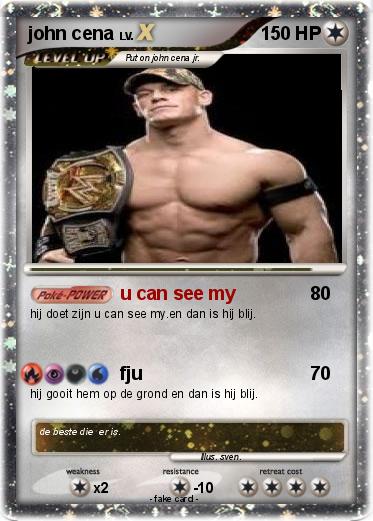Pokemon john cena