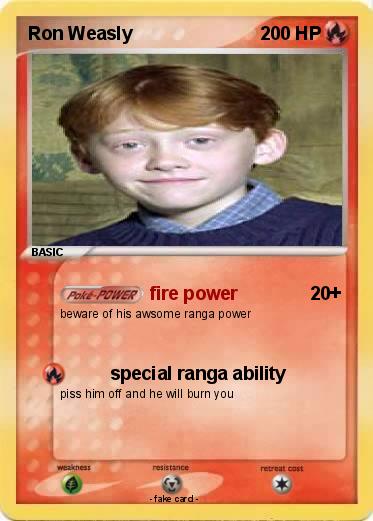 Pokemon Ron Weasly
