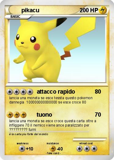 Pokemon pikacu