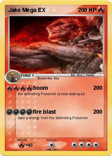 Pokemon Jake Mega EX