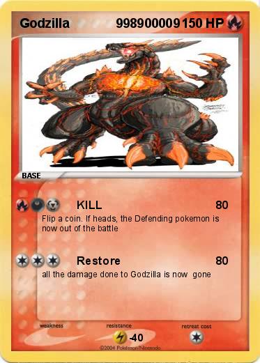Pokemon Godzilla             998900009