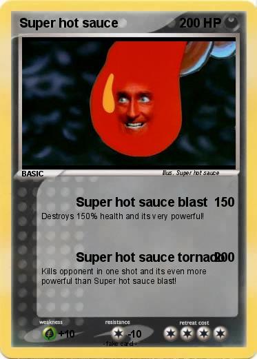 Pokemon Super hot sauce