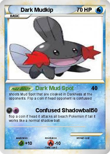 Pokemon Dark Mudkip