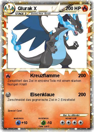 Pokemon Glurak X